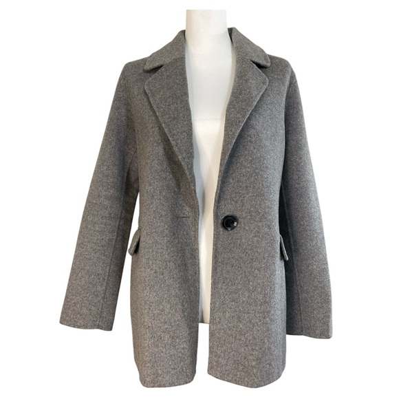 Badgley Mischka Wool Blend Blazer/Jacket Size S Traditional Minimalist Designer - Picture 3 of 13